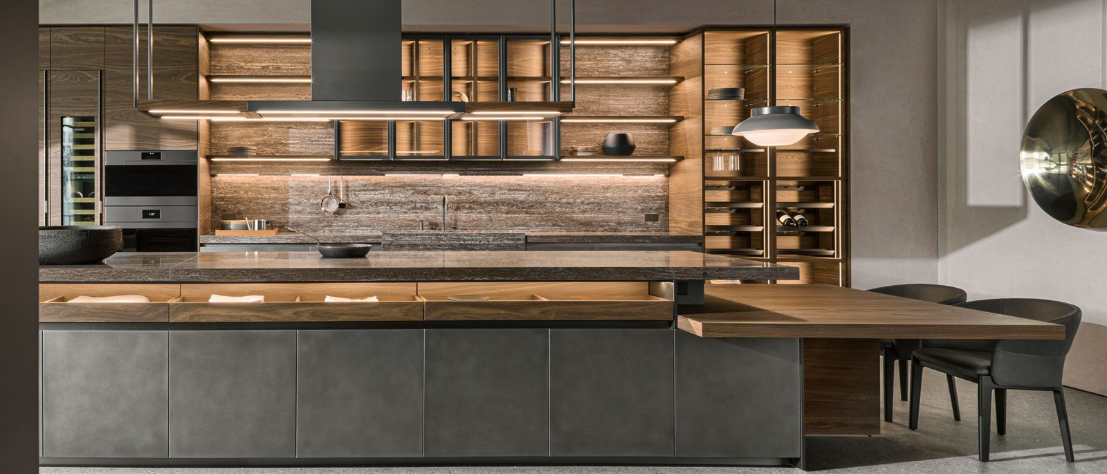 How to Design a Luxury Kitchen with High End Kitchen Brand Molteni&C